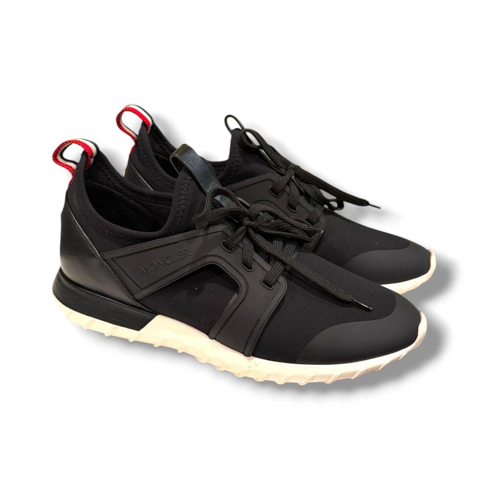 Moncler Emilien Neoprene Sneakers ‘Black’ | Size 43.5EU(10.5US)